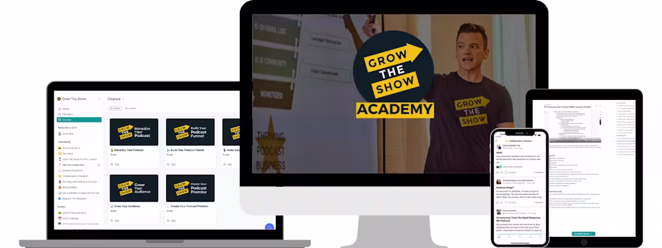 Academy course content
